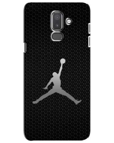 Чехол для Samsung Galaxy J8 2018 (J810) с картинкой «Jordan Dark Carbon»