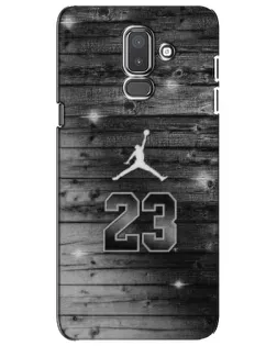 Чехол для Samsung Galaxy J8 2018 (J810) с картинкой «Jordan Carbon 23»