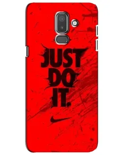 Чехол для Samsung Galaxy J8 2018 (J810) с картинкой «Nike Just Do It»