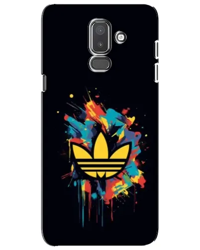 Чехол для Samsung Galaxy J8 2018 (J810) с картинкой «Adidas Splash»