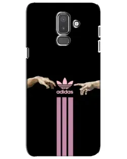 Чехол для Samsung Galaxy J8 2018 (J810) с картинкой «Adidas Hands»
