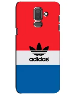 Чехол для Samsung Galaxy J8 2018 (J810) с картинкой «Adidas Retro Block»