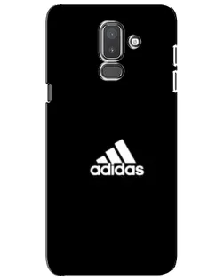 Чехол для Samsung Galaxy J8 2018 (J810) с картинкой «Adidas Red Style»