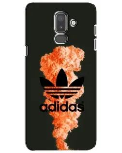 Чехол для Samsung Galaxy J8 2018 (J810) с картинкой «Adidas Classic White»