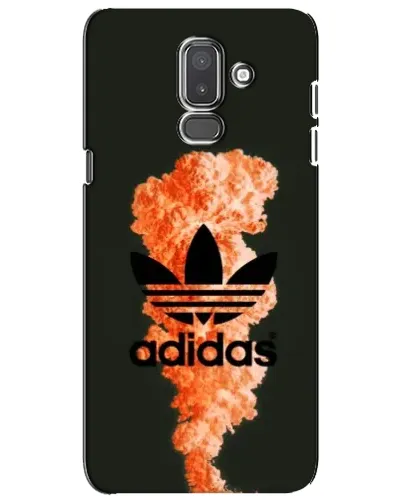 Чехол для Samsung Galaxy J8 2018 (J810) с картинкой «Adidas Classic White»
