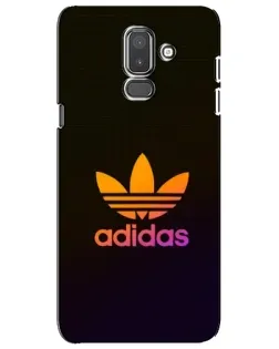 Чехол для Samsung Galaxy J8 2018 (J810) с картинкой «Градиент Adidas»