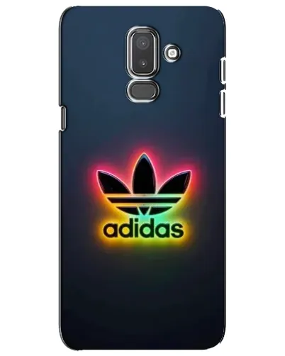 Чехол для Samsung Galaxy J8 2018 (J810) с картинкой «Неоновый Adidas»