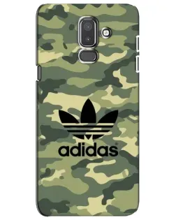 Чехол для Samsung Galaxy J8 2018 (J810) с картинкой «Милитари стиль Adidas»