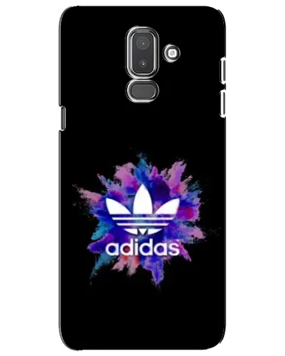 Чехол для Samsung Galaxy J8 2018 (J810) с картинкой «Взрыв красок Adidas»