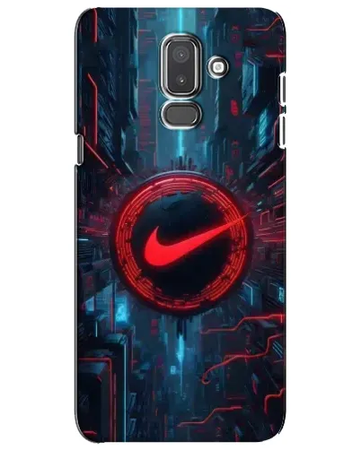 Чохол для Samsung Galaxy J8 2018 (J810) з картинкою «Техногенний стиль Nike» Чохол для Samsung Galaxy J8 2018 (J810) з картинкою «Техногенний стиль Nike»