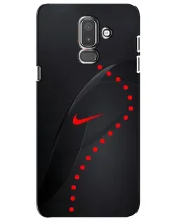 Чохол для Samsung Galaxy J8 2018 (J810) з картинкою «Абстрактний дизайн Nike»
