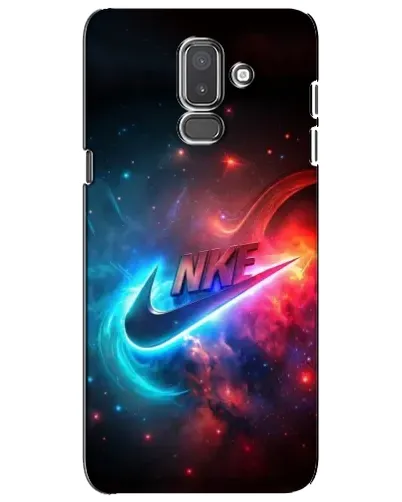 Чохол для Samsung Galaxy J8 2018 (J810) з картинкою «Вогняний логотип Nike» Чохол для Samsung Galaxy J8 2018 (J810) з картинкою «Вогняний логотип Nike»