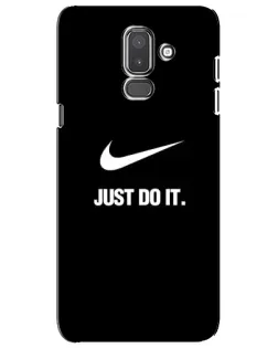 Чохол для Samsung Galaxy J8 2018 (J810) з картинкою «Класичний принт Nike»