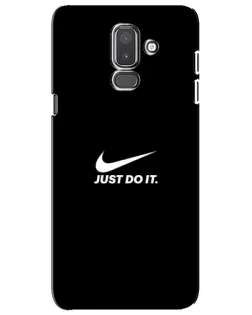 Чохол для Samsung Galaxy J8 2018 (J810) з картинкою «Мінімалізм від Nike»