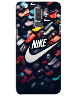 Чохол для Samsung Galaxy J8 2018 (J810) з картинкою «Колекція кросівок Nike»