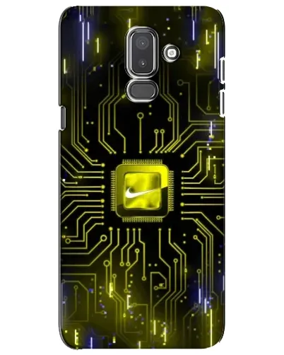 Чохол для Samsung Galaxy J8 2018 (J810) з картинкою «Nike — золота іскра» Чохол для Samsung Galaxy J8 2018 (J810) з картинкою «Nike — золота іскра»