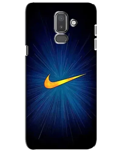 Чохол для Samsung Galaxy J8 2018 (J810) з картинкою «Синій пульс Nike» Чохол для Samsung Galaxy J8 2018 (J810) з картинкою «Синій пульс Nike»