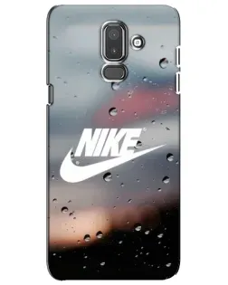 Чехол для Samsung Galaxy J8 2018 (J810) с картинкой «Nike в стиле ретро»