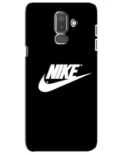 Чехол для Samsung Galaxy J8 2018 (J810) с картинкой «Мазки краски Nike»
