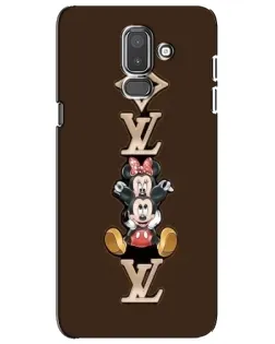 Чехол для Samsung Galaxy J8 2018 (J810) с картинкой «LV и Микки Маус»