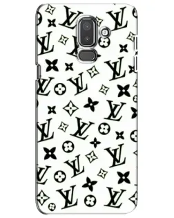 Чехол для Samsung Galaxy J8 2018 (J810) с картинкой «Монохромный хаос LV»