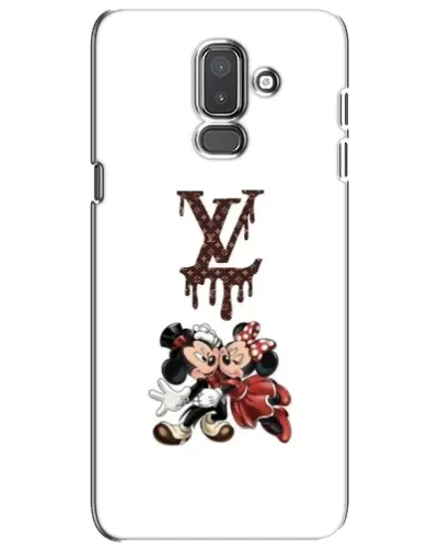 Чехол для Samsung Galaxy J8 2018 (J810) с картинкой «LV и Микки Маус»