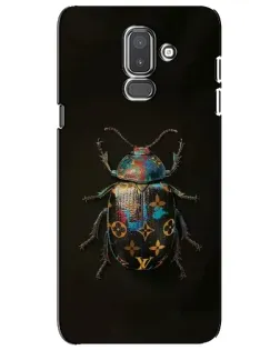 Чехол для Samsung Galaxy J8 2018 (J810) с картинкой «LV — мраморный принт»