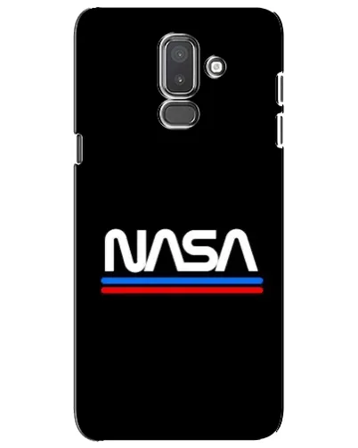 Чохол для Samsung Galaxy J8 2018 (J810) з картинкою «NASA — класика Red Blue» Чохол для Samsung Galaxy J8 2018 (J810) з картинкою «NASA — класика Red Blue»