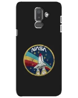 Чехол для Samsung Galaxy J8 2018 (J810) с картинкой «NASA — эмблема миссии» Чехол для Samsung Galaxy J8 2018 (J810) с картинкой «NASA — эмблема миссии»