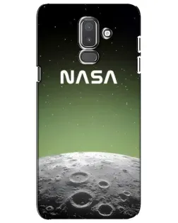 Чохол для Samsung Galaxy J8 2018 (J810) з картинкою «NASA — місячний градієнт»