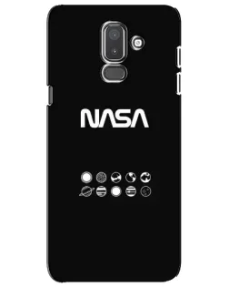 Чохол для Samsung Galaxy J8 2018 (J810) з картинкою «NASA — технічний принт»
