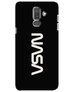 Чохол для Samsung Galaxy J8 2018 (J810) з картинкою «NASA — вертикальний логотип»