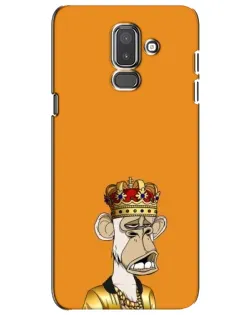 Чехол для Samsung Galaxy J8 2018 (J810) с картинкой «Золотая обезьяна Bored Ape»