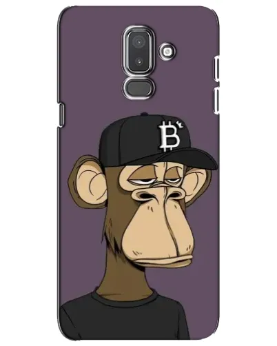 Чохол для Samsung Galaxy J8 2018 (J810) з картинкою «Bored Ape в кепці» Чохол для Samsung Galaxy J8 2018 (J810) з картинкою «Bored Ape в кепці»