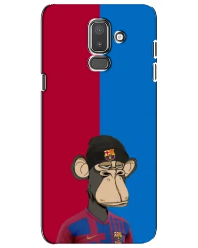 Чохол для Samsung Galaxy J8 2018 (J810) з картинкою «Bored Ape — фанат Барси» Чохол для Samsung Galaxy J8 2018 (J810) з картинкою «Bored Ape — фанат Барси»