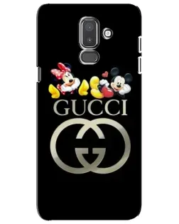 Чохол для Samsung Galaxy J8 2018 (J810) з картинкою «Gucci — герої Disney»