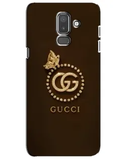 Чохол для Samsung Galaxy J8 2018 (J810) з картинкою «Gucci — золотий метелик»