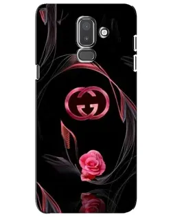 Чохол для Samsung Galaxy J8 2018 (J810) з картинкою «Gucci — неонова троянда»