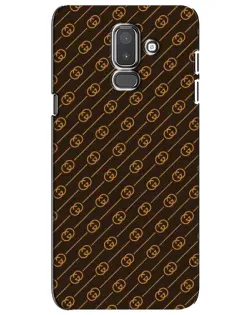 Чохол для Samsung Galaxy J8 2018 (J810) з картинкою «Gucci — золоті діагоналі»