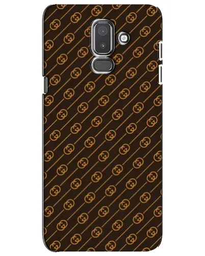 Чохол для Samsung Galaxy J8 2018 (J810) з картинкою «Gucci — золоті діагоналі» Чохол для Samsung Galaxy J8 2018 (J810) з картинкою «Gucci — золоті діагоналі»