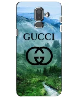 Чохол для Samsung Galaxy J8 2018 (J810) з картинкою «Gucci — гірський пейзаж»