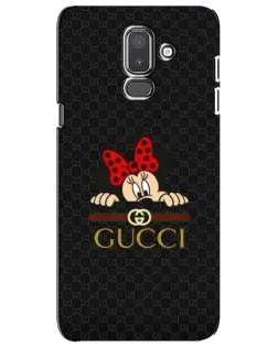 Чохол для Samsung Galaxy J8 2018 (J810) з картинкою «Мінні Маус Gucci — чорний»
