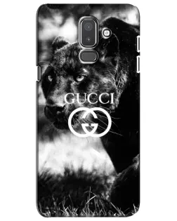 Чехол для Samsung Galaxy J8 2018 (J810) с картинкой «Gucci — дикая природа»