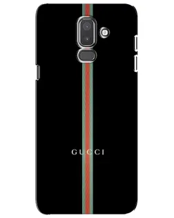 Чехол для Samsung Galaxy J8 2018 (J810) с картинкой «Gucci — строгая линия»