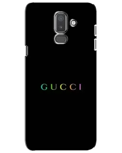 Чехол для Samsung Galaxy J8 2018 (J810) с картинкой «Gucci — неоновый минимализм»