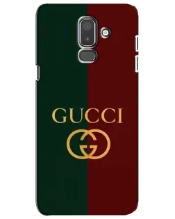 Чехол для Samsung Galaxy J8 2018 (J810) с картинкой «Gucci — темно-зеленый градиент»