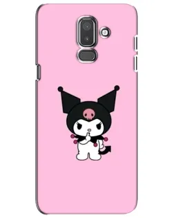 Чохол для Samsung Galaxy J8 2018 (J810) з картинкою «Kuromi — рожева ніжність»