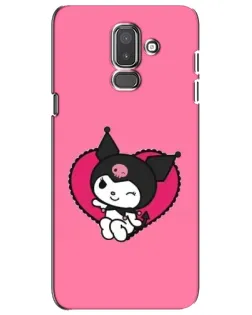 Чохол для Samsung Galaxy J8 2018 (J810) з картинкою «Kuromi — любов у серці»