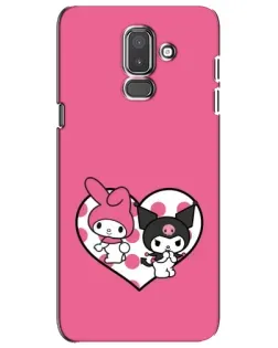 Чохол для Samsung Galaxy J8 2018 (J810) з картинкою «Kuromi та My Melody»