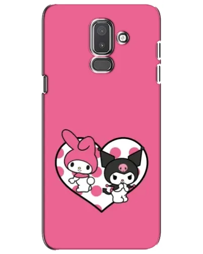 Чохол для Samsung Galaxy J8 2018 (J810) з картинкою «Kuromi та My Melody» Чохол для Samsung Galaxy J8 2018 (J810) з картинкою «Kuromi та My Melody»